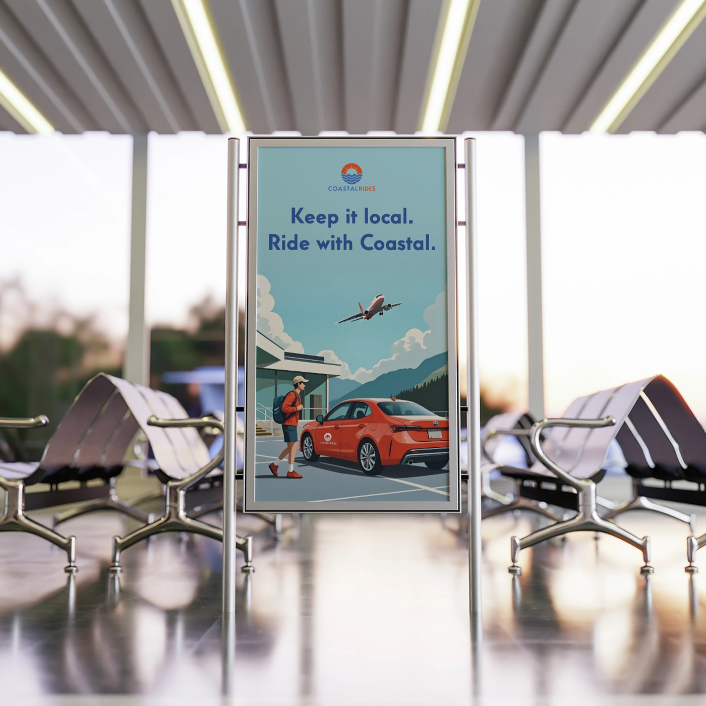 Keep it local. Ride with Coastal.